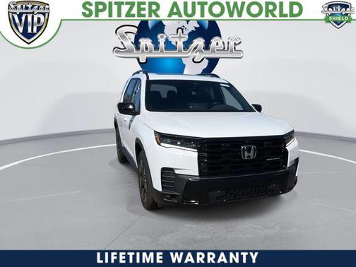 Platinum White Pearl 2026 Honda Pilot Black Edition