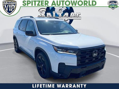 Platinum White Pearl 2026 Honda Pilot Black Edition