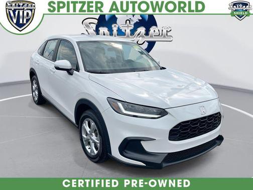 Platinum White Pearl 2025 Honda HR-V LX