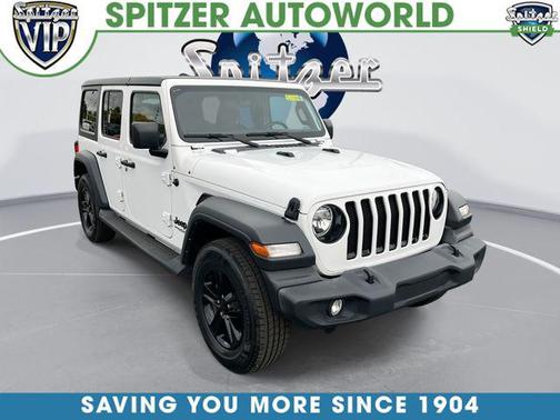 Bright White Clearcoat 2021 Jeep Wrangler Unlimited Sport Altitude