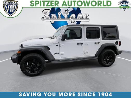 Bright White Clearcoat 2021 Jeep Wrangler Unlimited Sport Altitude