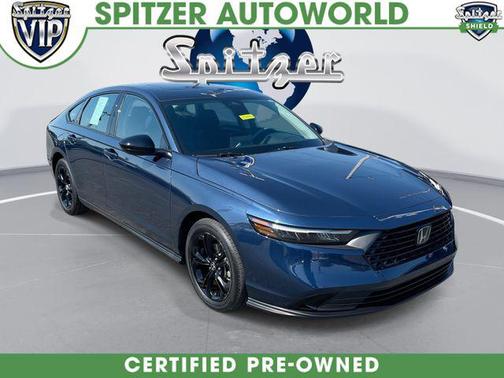 Canyon River Blue Metallic 2025 Honda Accord SE