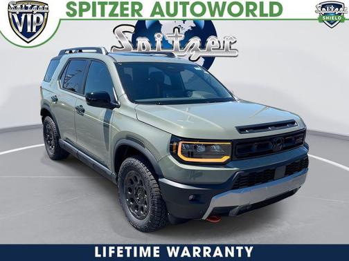 Ash Green Metallic 2026 Honda Passport AWD TrailSport Blackout