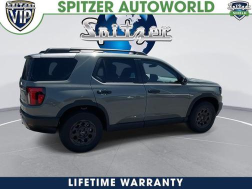 Ash Green Metallic 2026 Honda Passport AWD TrailSport Blackout