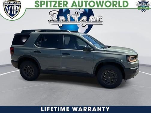 Ash Green Metallic 2026 Honda Passport AWD TrailSport Blackout