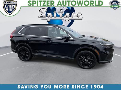 Crystal Black Pearl 2024 Honda CR-V Hybrid Sport Touring AWD
