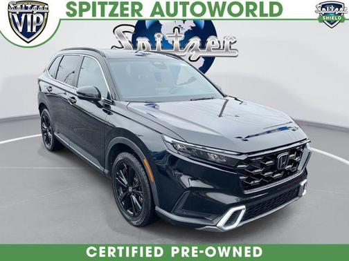 Crystal Black Pearl 2024 Honda CR-V Hybrid Sport Touring AWD