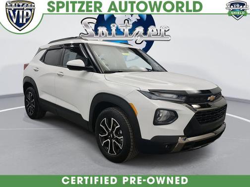 Summit White 2023 Chevrolet Trailblazer ACTIV