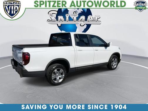 Platinum White Pearl 2025 Honda Ridgeline TrailSport
