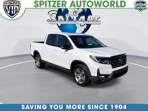 Platinum White Pearl 2025 Honda Ridgeline TrailSport