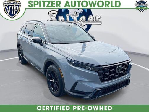 Urban Gray Pearl 2023 Honda CR-V Hybrid Sport AWD