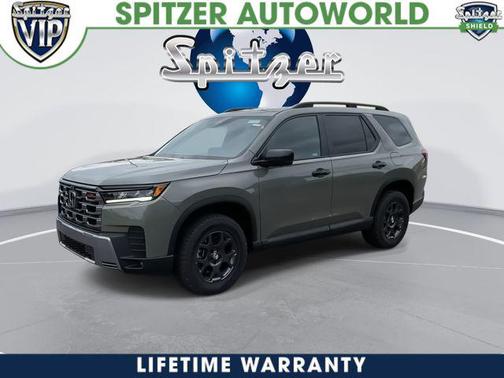 Ash Green Metallic 2026 Honda Pilot TrailSport