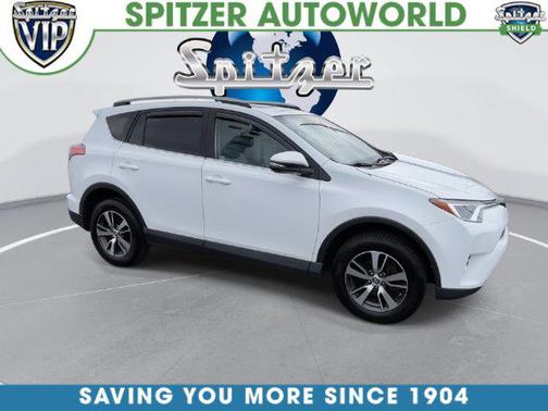 Super White 2017 Toyota RAV4 XLE