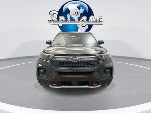FORGED GREEN METALLIC 2022 Ford Explorer Timberline