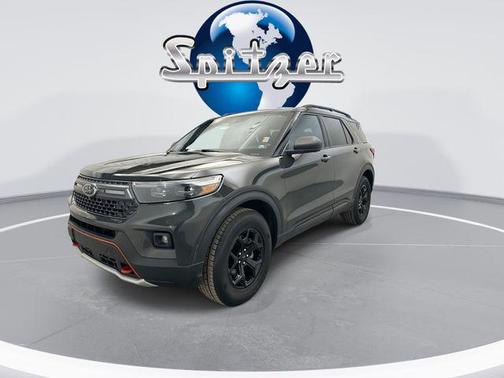 FORGED GREEN METALLIC 2022 Ford Explorer Timberline