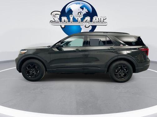 FORGED GREEN METALLIC 2022 Ford Explorer Timberline
