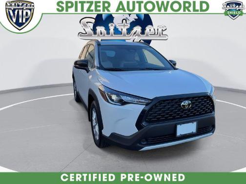 Wind Chill Pearl 2025 Toyota Corolla Cross LE