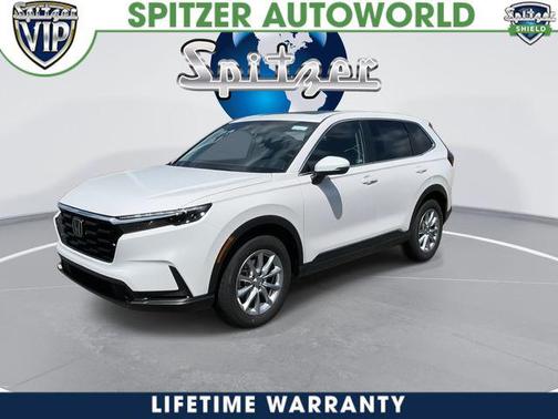 Platinum White Pearl 2026 Honda CR-V EX AWD