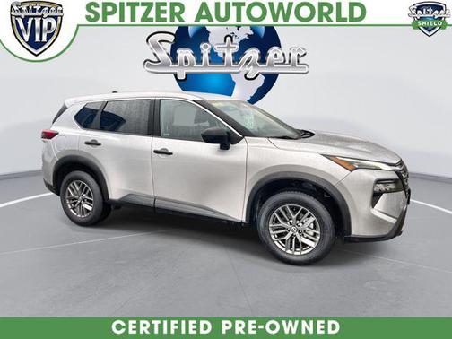 Brilliant Silver Metallic 2024 Nissan Rogue S