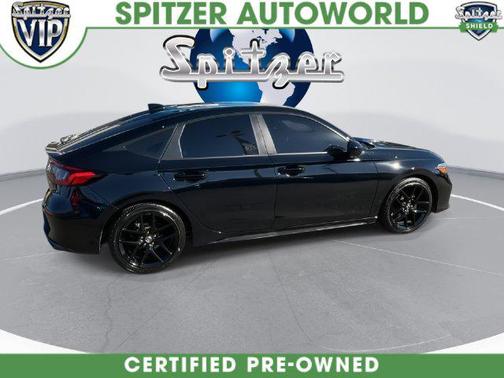 Crystal Black Pearl 2025 Honda Civic Sport