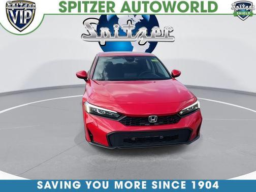 Rallye Red 2025 Honda Civic LX