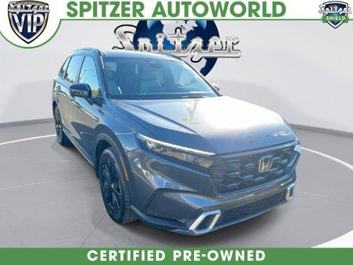Gray 2026 Honda CR-V Hybrid Sport Touring AWD
