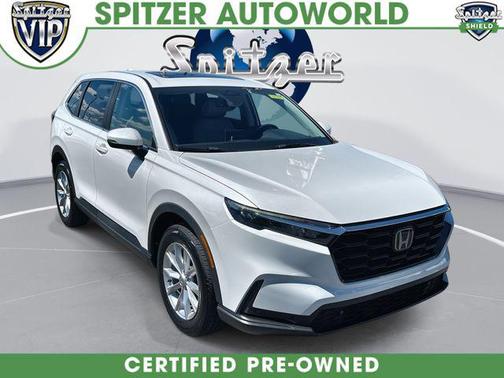 Platinum White Pearl 2024 Honda CR-V EX-L AWD