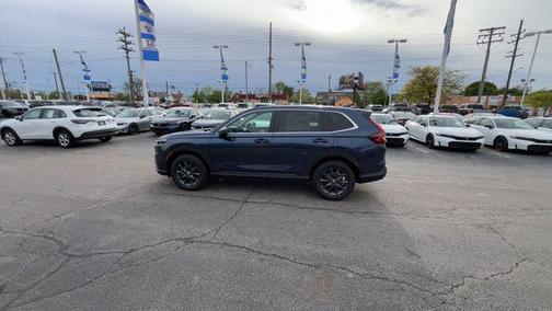 Canyon River Blue Metallic 2026 Honda CR-V EX-L AWD
