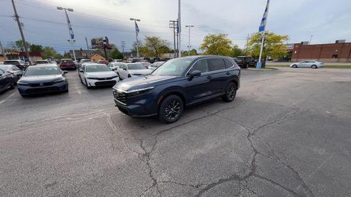 Canyon River Blue Metallic 2026 Honda CR-V EX-L AWD