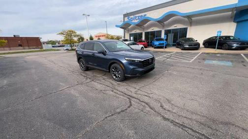 Canyon River Blue Metallic 2026 Honda CR-V EX-L AWD