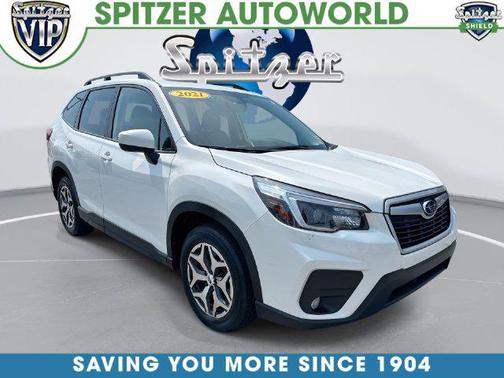 Crystal White Pearl 2021 Subaru Forester Premium