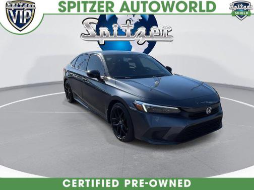 Meteorite Gray Metallic 2024 Honda Civic Sport
