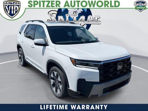 Platinum White Pearl 2026 Honda Pilot Elite