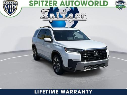 Platinum White Pearl 2026 Honda Pilot Elite
