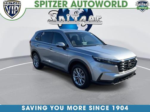 Lunar Silver Metallic 2024 Honda CR-V EX AWD