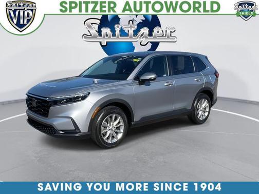 Lunar Silver Metallic 2024 Honda CR-V EX AWD