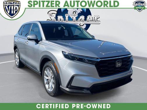 Lunar Silver Metallic 2024 Honda CR-V EX AWD