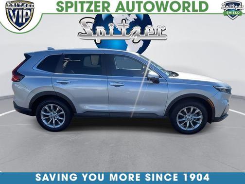 Lunar Silver Metallic 2024 Honda CR-V EX AWD