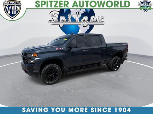Shadow Gray Metallic 2021 Chevrolet Silverado 1500 Custom Trail Boss