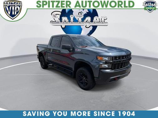 Shadow Gray Metallic 2021 Chevrolet Silverado 1500 Custom Trail Boss