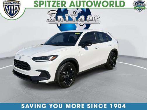 Platinum White Pearl 2025 Honda HR-V AWD Sport