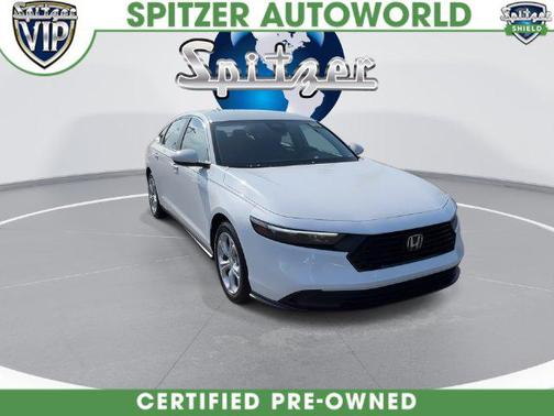 Platinum White Pearl 2025 Honda Accord LX 1.5T