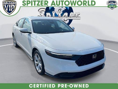 Platinum White Pearl 2025 Honda Accord LX 1.5T