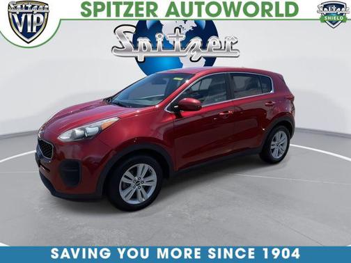 Hyper Red 2017 Kia Sportage LX