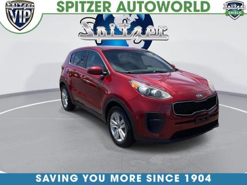 Hyper Red 2017 Kia Sportage LX