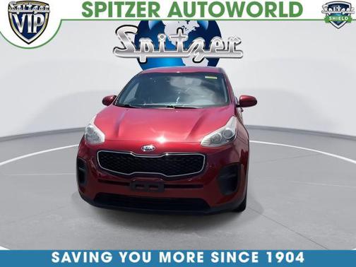 Hyper Red 2017 Kia Sportage LX