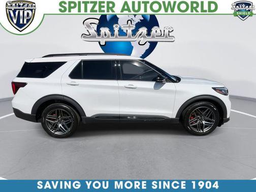 STAR WHITE MET TRI-COAT 2025 Ford Explorer ST