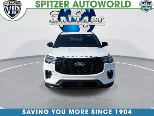 STAR WHITE MET TRI-COAT 2025 Ford Explorer ST