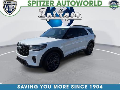 STAR WHITE MET TRI-COAT 2025 Ford Explorer ST