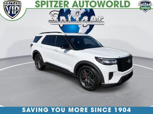 STAR WHITE MET TRI-COAT 2025 Ford Explorer ST